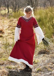 Vestido de mercado medieval con bordado - Alvina - - Imagen 1 de 2