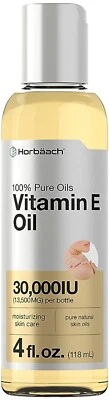 Vitamin E Oil 30,000 IU 100% Pure Oils Moisturizing Oil Skin And Face, 4 Fl Oz - Image 1 of 4
