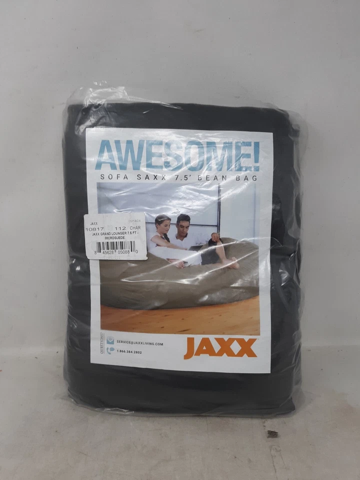 7FT Jaxx Giant Bean Bag Sofa Living Room Chair Soft Protect Cover No Filling - Image 1 of 4