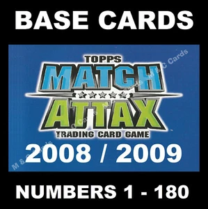 Match Attax 2008/2009 08/09 Premier League BASISKARTEN TOPPS 1-180 - Bild 1 von 181