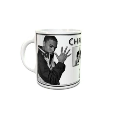 SUBRIGHT Chris Brown Mug Brand New Great Unique Gift Keepsake Free UK Shipping