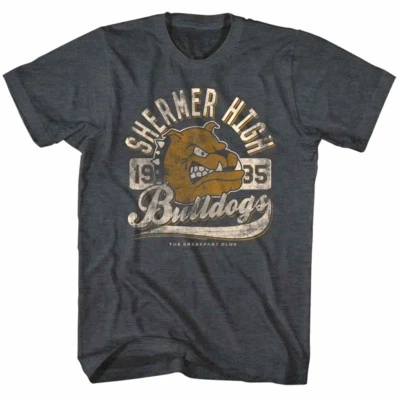 Breakfast Club Shermer High School Bulldogs Athletics Mascot 1985 Men's T Shirt - Image 1 of 4