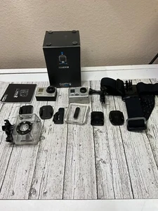 Go Pro Hero 2 Hero 3 Camera W/ Accessories For Part - Picture 1 of 18