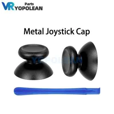 WECOOACC 1pair Metal Analog Joystick Cap For Meta Oculus Quest 2 Quest 3/Pro With tool