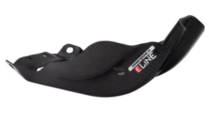Moose Racing Carbon Fiber Skid Plate for 2024 KTM - Gas Gas - Husqvarna - Picture 1 of 4