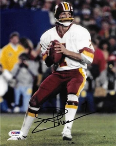 Joe Theismann Washington Redskins Signed 8x10 Photo Autographed PSA/DNA COA 443 - Picture 1 of 2