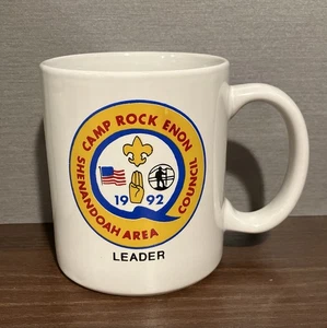 Coffee Mug B.S.A. Camp Rock Enon Leader Shenandoah Area Council 1992 - Picture 1 of 4