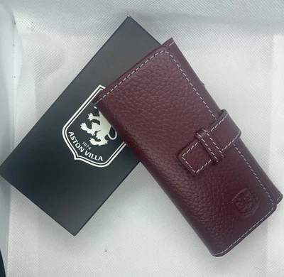 Estuche para dardos de cuero (Aston Villa). Raro coleccionable  - Imagen 1 de 4
