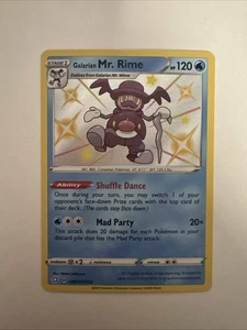 Galarian Mr. Rime SV021/SV122 Shining Fates: Shiny Vault Holo - Picture 1 of 4
