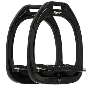 Flex On Flex-On 2 Green Composite Shock Absorbing Grip Incline Adults Stirrups - Picture 1 of 7