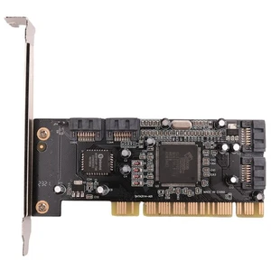 2X(3114 Array Card SATA Expansion Card 4-Port Expansion PCI to SATA7476 - Picture 1 of 6