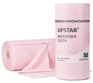 Microfiber Cleaning Cloth, Reusable Paper Towels Rolls, Dish Rags for Washing... - Picture 1 of 6