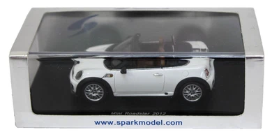 Spark S2657 2012 Mini Roadster  White Resin 1:43 MIB - Image 1 of 4
