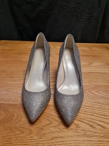 Scarpe corte Karen Millen EU 38 oro diamante oro scintillante punta prezzo consigliato £ 110 - Foto 1 di 12