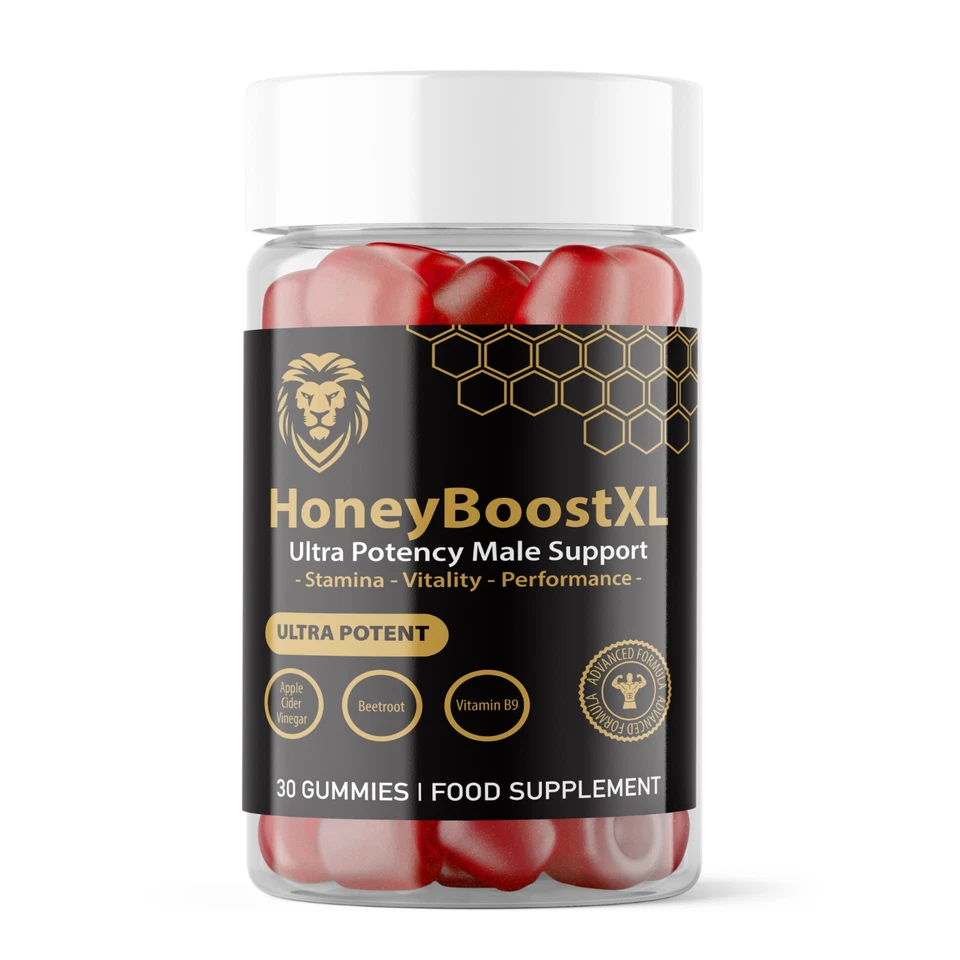 Honey Boost XL 30 Gummies Food Supplement - Image 1 of 4