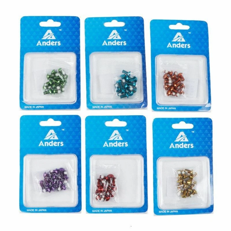 Rotor de freno para bicicleta de montaña MTB disco inoxidable T25 Torx (paquete de 12) pernos M5 x 10 mm Foto 1 de 4