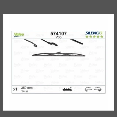 Escobilla limpiaparabrisas Valeo 574107 para ALFA ROMEO GIULIA GT 105 1962 a 12/1980 Foto 1 de 4