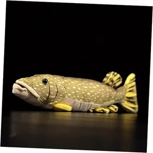 Northern Pike Fish Plush Toy - Simulation 18.5” Lifelike Depth Ocean Stuffed - Picture 1 of 8