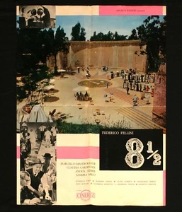 8 E MEZZO manifesto poster affiche Federico Fellini Mastroianni Spa 1/2 D5 - Bild 1 von 1