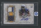 2013 Topps Museum Collection Keenan Allen RPA RC Rookie Dual Patch AUTO 49/95