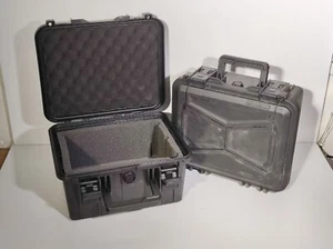 PHOTO SUITCASE PROTECTIVE CASE UNDERWATER HARD PLASTIC AIRTIGHT WATERPROOF - Picture 1 of 13