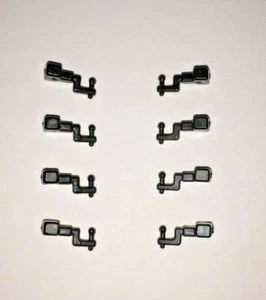 1:64 Bumper DROP trailer hitch only 8pc Black compatible with ERTL,Greenlight - Picture 1 of 6