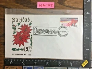 MEXICO, CHRISTMAS - NAVIDAD 1977 FDC, STAMP SCOTT#1159, VG CONDITION #NB-05 - Picture 1 of 2