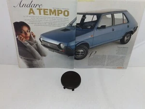 FIAT RITMO 60 - 65 - 70 - - PULSANTE VOLANTE ORIGINALE CON LOGO COLORE MARRONE - Picture 1 of 3