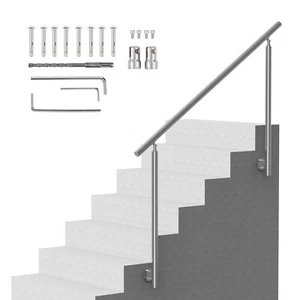 VEVOR Corrimano per Gradini Esterni 150 cm Scala per Veranda Montaggio Laterale - Imagen 1 de 12