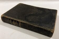Rare Vintage 1905 Swedish Bible NYA Testamentet Black Och Psaltaren Stockholm