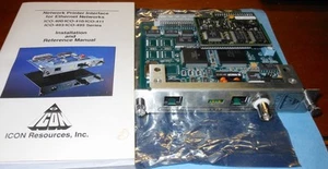ICON Resoures, Inc. - Model #ICO-411, Network Printer Interface for Ethernet - Picture 1 of 1