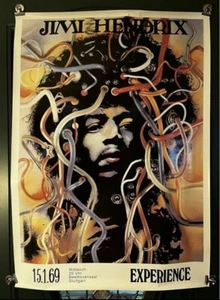 Jimi Hendrix Experience 15.1.69 Vintage 1999 Poster 33.75"x24" - Picture 1 of 4