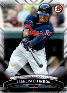 2016 Bowman Sophomore Standouts #SS4 Francisco Lindor - NM-MT - Picture 1 of 2
