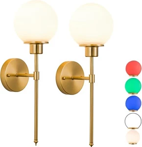 Aiehnid Battery Operated Boho Wall Sconces With Remote Control - Picture 1 of 7