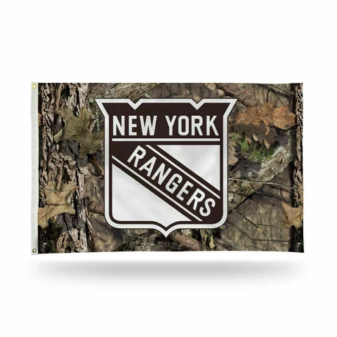 New York Rangers Camo Flag 3x5ft Banner Polyester Ice Hockey Stanley Cup 008 Cover