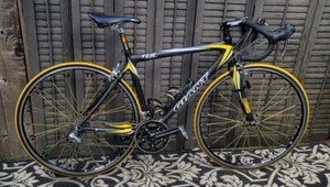 Giant Once Team tcr carbon 51cm whit carbon fiber and thermoplastic resin wheels - Picture 1 of 20