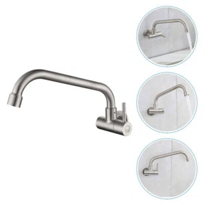 Bathroom Faucet Single Hole Kitchen Water Faucet 360 Degree Rotating Tap - Picture 1 of 12