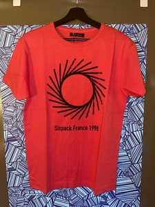 SUPER RARE!!! SIXPACK FRANCE LS BENWAY "OLYMPIC" TEE RED M - Picture 1 of 5