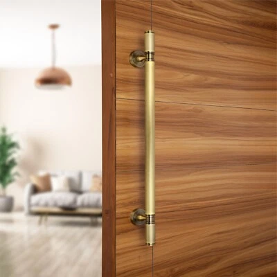 24 Inch Full Brass Antique Finish Main Door Handle For All The Doors, 1 Piece. - Image 1 of 4