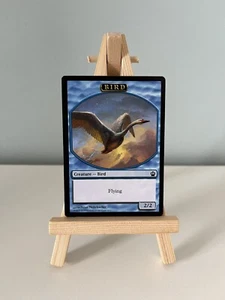 Bird Token Swan 2/2 Teros Magic the Gathering MTG Excellent 4/11 - Picture 1 of 2