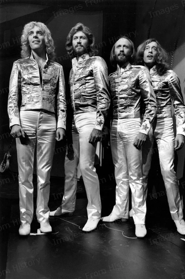 8x10 Print Bee Gees Peter Frampton Sgt. Pepper's Lonely Hearts Club Band #BDPF - Image 1 of 1