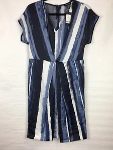 New $89 Kenneth Cole Women's Size Medium Dress Blue Knee Length - Picture 1 of 12