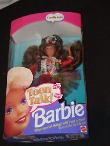 1991 Mattel Teen Talk Barbie Doll - #5745 NRFB (BA54)