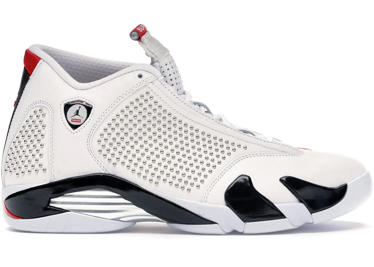 Preços baixos em Supreme x Air Jordan 14 Retro White | eBay