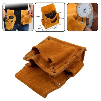 Splash Resistant Cowhide Tool Bag Perfect for Various Work Environments - Image 1 of 4