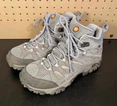 Merrell Moab 2 Mid Waterproof Shoes Womens Size 7.5 Hiking Boots Vibram J88792 - Изображение 1 из 4