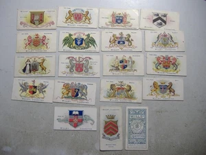 Wills cigarette cards Borough Arms 1st series scroll back(7604) 19 off variable - Picture 1 of 1