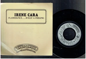 IRENE CARA FLASHDANCE...WHAT A FEELING 1983 7 INCH VINYL SINGLE - Picture 1 of 1