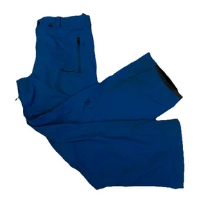 VOLCOM GPT ARTICULATED GORE-TEX SNOW PANTS 3M REFLECTIVE BLUE MEN’S SIZE LARGE - Picture 1 of 18