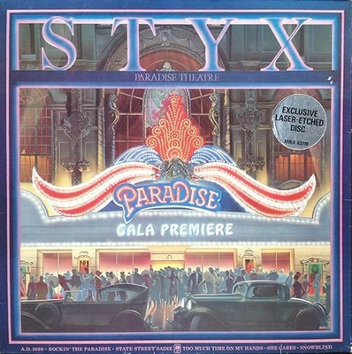 Styx - Paradise Theatre LP 1981 A&M NM/VG+ - Image 1 of 4